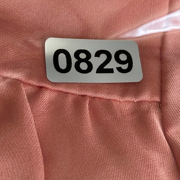 J Crew V-neck button detail peplum top Pink Salmon Womens size 6 Style AC668 - Picture 12 of 12